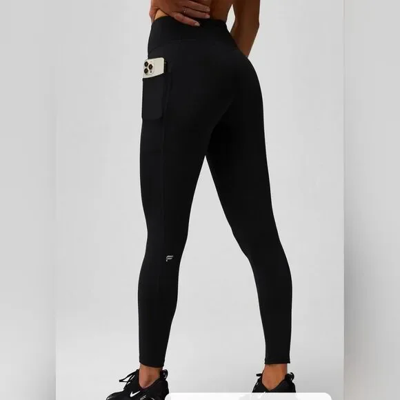 Fabletics Anywhere Motion365+ High-Waisted Utility Legging Black NWT in pkg - Picture 5 of 9